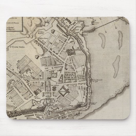 Stadt Quebec Mousepad (Vorne)