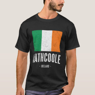 Stadt Rathe Irland Irische Flagge T-Shirt