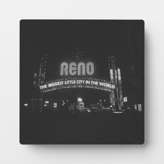 Stadt Reno Fotoplatte (Vorderseite)