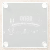 Stadt Reno Glasuntersetzer (Rückseite)