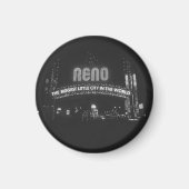 Stadt Reno Magnet (Vorne)