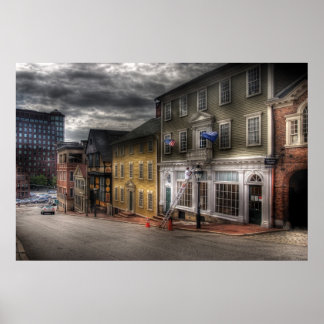 Stadt - Rhode Island - Providence 2007 - Thomas St Poster