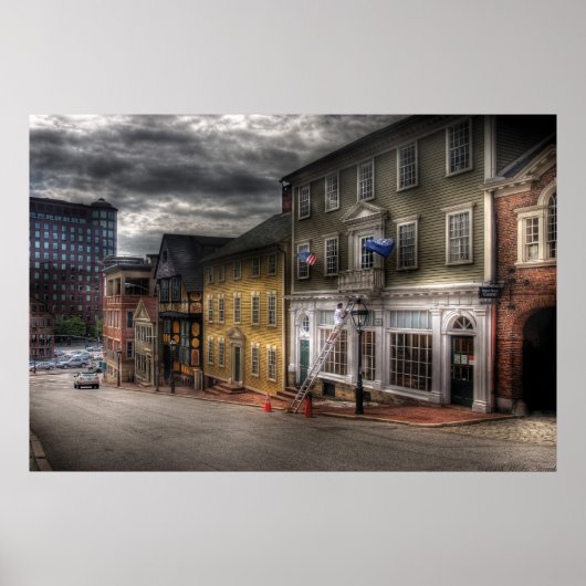 Stadt - Rhode Island - Providence 2007 - Thomas St Poster (Vorne)