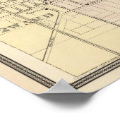 Stadt Ripon, Dorf Omro, Dartford Poster (Ecke)