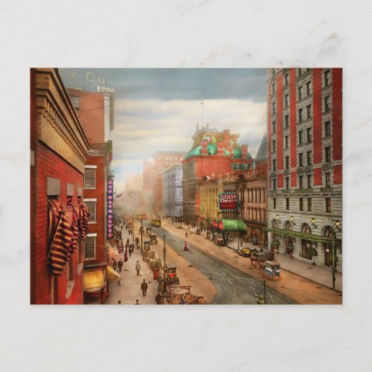 Stadt - Rochester NY - Nationaltheater 1908 Postkarte (Vorderseite)