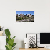 Stadt Rocks Idaho Felsengestein Poster (Heimbüro)