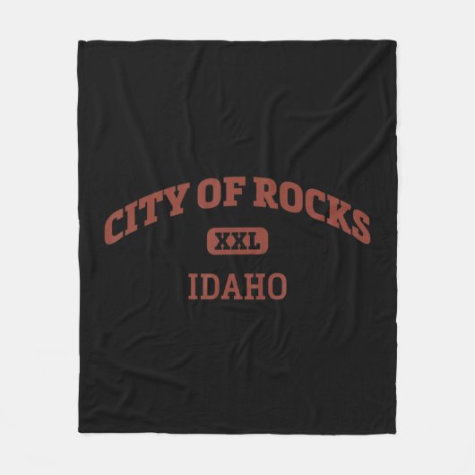 Stadt Rocks Uni Style Rock Klettergebiet Des Fleecedecke (Vorderseite)