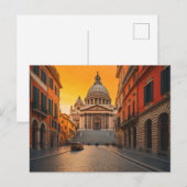 Stadt Rom Kunst Postkarte (Vorne/Hinten)