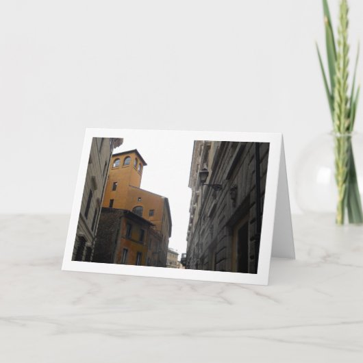 Stadt Roma Portrait, Italien Karte (Vorderseite)