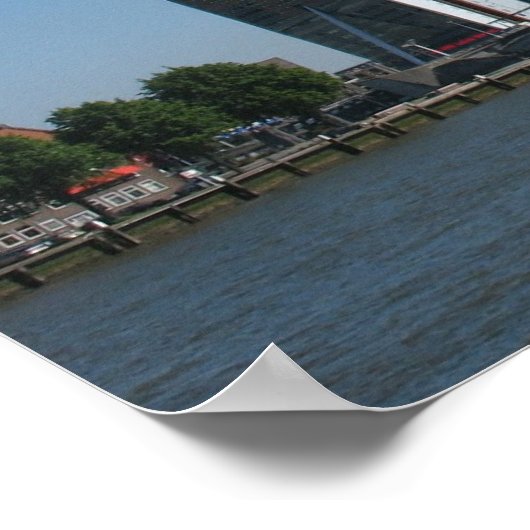 Stadt Rotterdam Poster Print (Ecke)