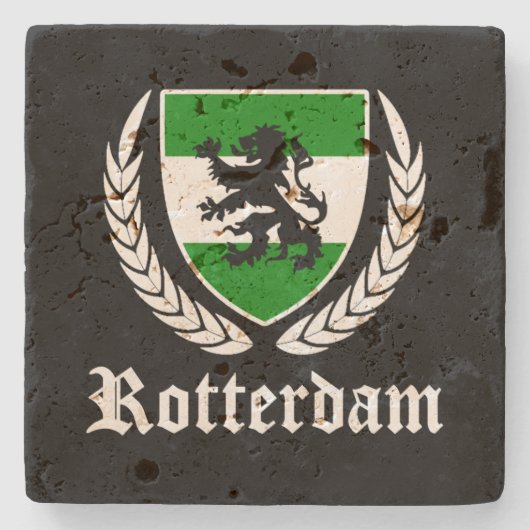 Stadt Rotterdam Steinuntersetzer (Vorderseite)