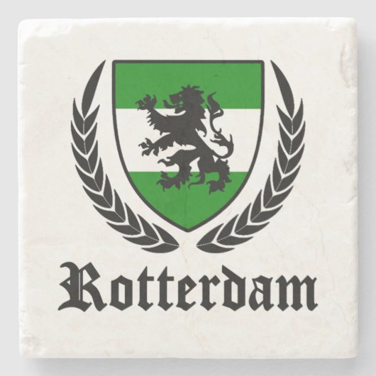Stadt Rotterdam Steinuntersetzer (Vorderseite)
