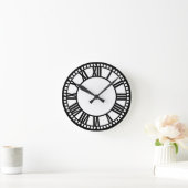 Stadt Runde Wanduhr (Zuhause)