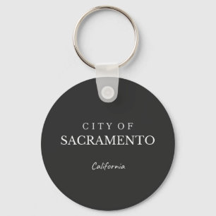 Stadt Sacramento, Kalifornien Schlüsselanhänger