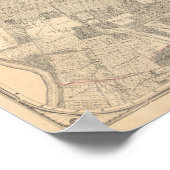 Stadt Sacramento Karte - 1913 Poster (Ecke)