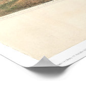 Stadt San Francisco, CA. 1852 (1065A) Poster (Ecke)