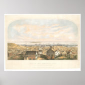Stadt San Francisco, CA. 1852 (1065A) Poster (Vorne)