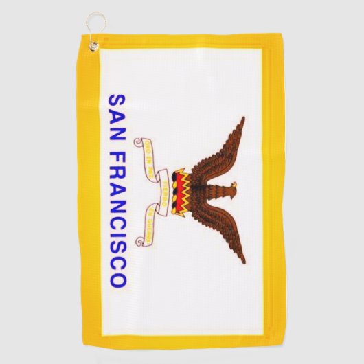 Stadt San Francisco Golf Handtuch (Vorderseite)