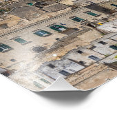 Stadt Sassi di Matera in Italien Fotodruck (Ecke)