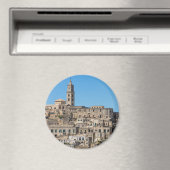 Stadt Sassi di Matera in Italien Magnet (In Situ (Geschirrspüler))