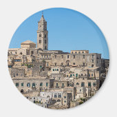 Stadt Sassi di Matera in Italien Magnet (Vorne)