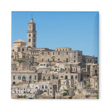 Stadt Sassi di Matera in Italien