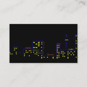 Stadt Scape Visitenkarte (Rückseite)