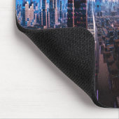 "Stadt schläft nie" Mousemat Mousepad (Ecke)