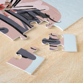 Stadt Seattle Surreal Pop Art beschäftigt Puzzle (Seite)