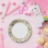 Stadt Seattle und Umgebung Pappteller (Party)