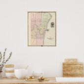 Stadt Sheboygan, Landkreis der Sheboygan Co Poster (Küche)