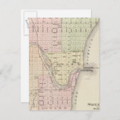 Stadt Sheboygan, Landkreis der Sheboygan Co Postkarte (Vorne/Hinten)