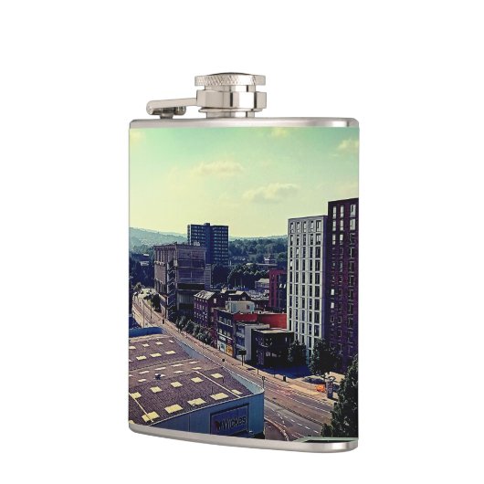 Stadt Sheffield Flachmann (Links)