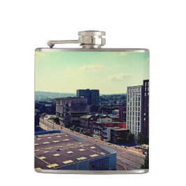 Stadt Sheffield Flachmann