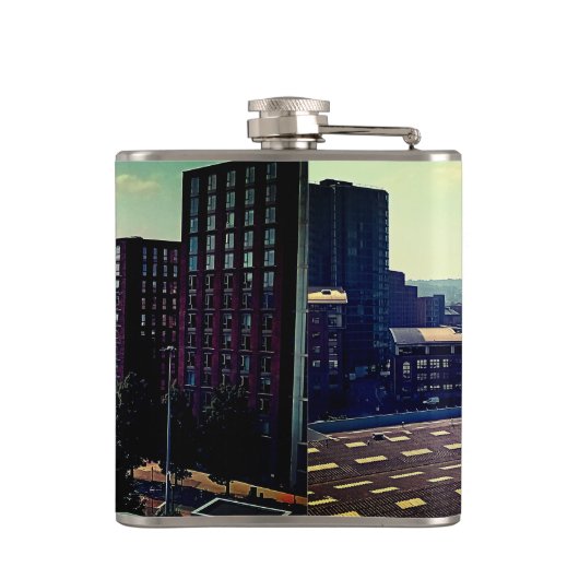 Stadt Sheffield Flachmann (Rückseite)