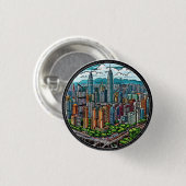 Stadt Shenzhen Button (Vorne & Hinten)