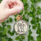 Stadt Siegel Detroit Schlüsselanhänger (Hand)