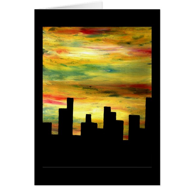 Stadt-Silhouette (Vorne)