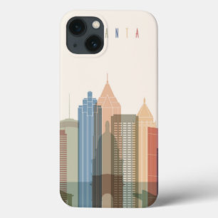 Stadt-Skyline Atlantas, Georgia Case-Mate iPhone Hülle