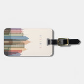 Stadt-Skyline Atlantas, Georgia | Gepäckanhänger (Vorderseite horizontal)