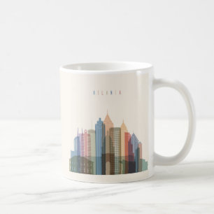 Stadt-Skyline Atlantas, Georgia Kaffeetasse