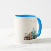 Stadt-Skyline Brüssels, Belgien | Tasse (VorderseiteRechts)