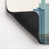 Stadt-Skyline Cape Towns, Afrika | Mousepad (Ecke)