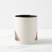 Stadt-Skyline Detroits, Michigan | Tasse (Zentrum)