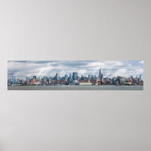 Stadt - Skyline - Die sich ständig verändernde Sky Poster (Vorne)