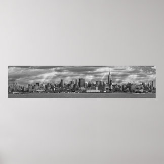 Stadt - Skyline - Die sich ständig verändernde Sky Poster