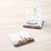 Stadt-Skyline Florenz, Italien | Untersetzer (Rechte Seite)