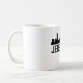 Stadt-Skyline Jersey City New-Jersey Kaffeetasse (Links)