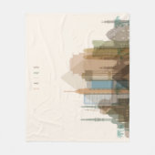 Stadt-Skyline Kairos, Ägypten | Fleecedecke (Vorderseite)