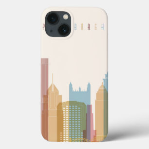 Stadt-Skyline Pittsburghs, Pennsylvania Case-Mate iPhone Hülle